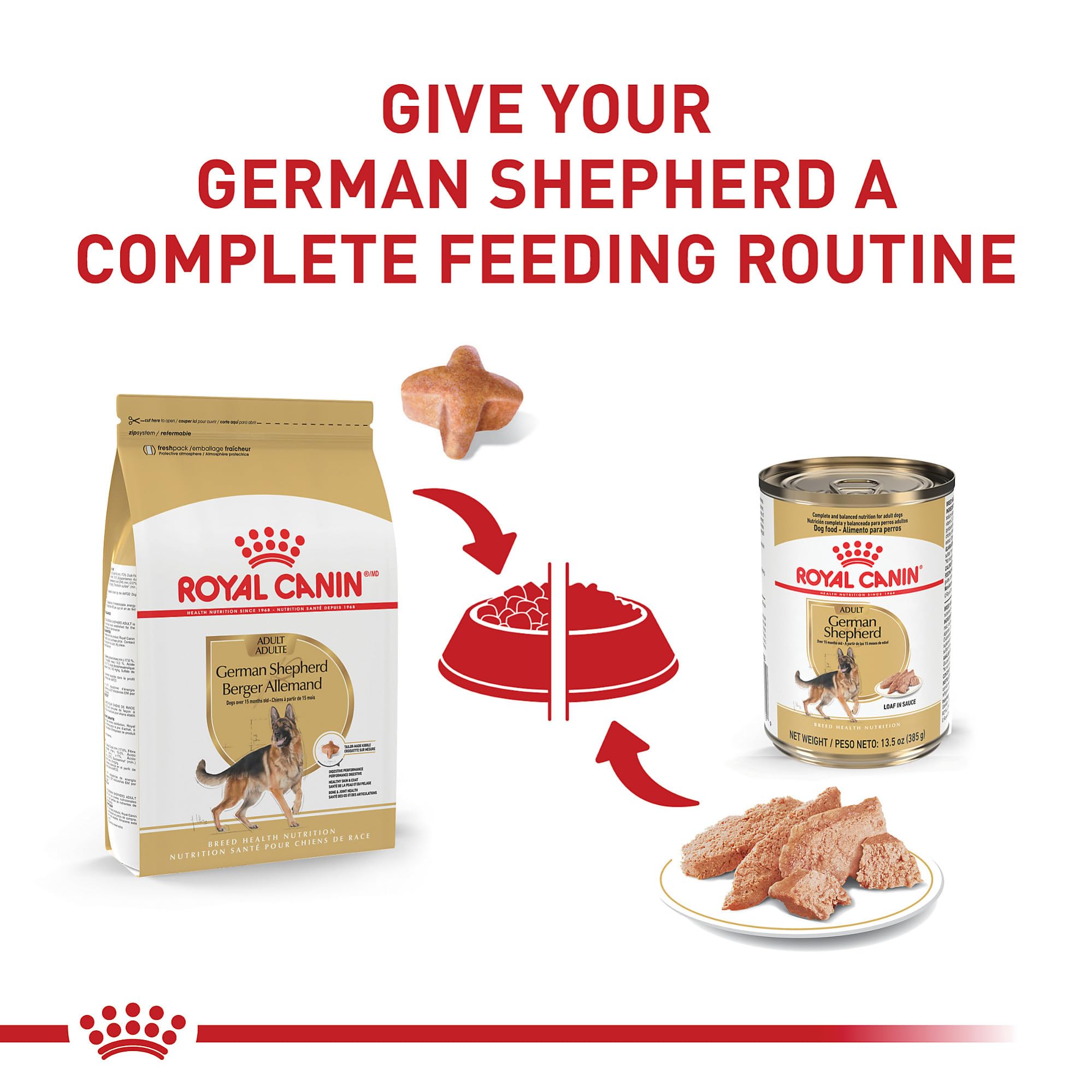 Royal Canin peau et pelage sains pour berger allemand