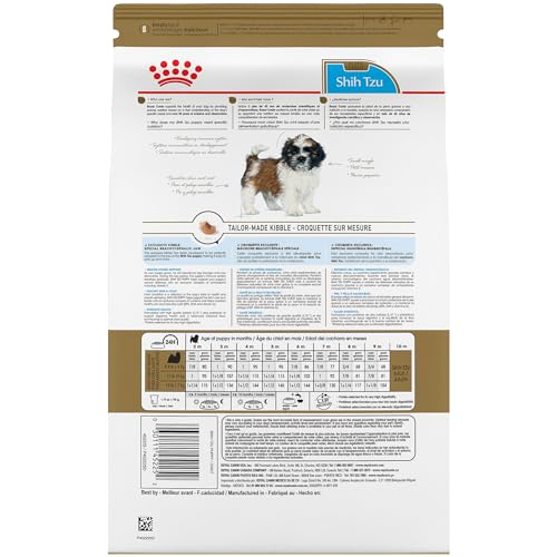 Shih Tzu Puppy Royal Canin, croquettes spécialement conçues pour la digestion.