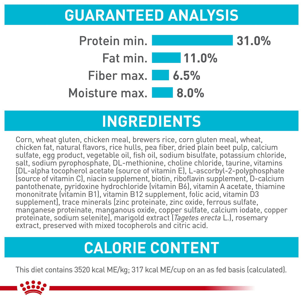 ROYAL CANIN Soin Félin Urinaire : soutient l’hydratation et le confort urinaire.