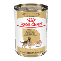 Royal Canin terine en sauce berger allemand — portion appétente pour stimuler l'appétit