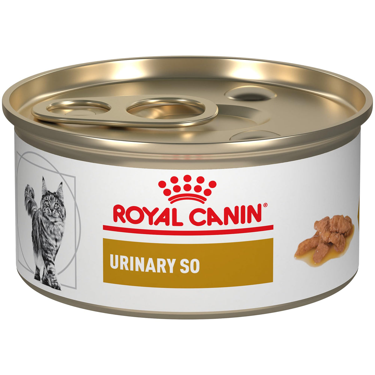 Boîtes 24 Royal Canin Urinary SO Morsels en sauce, présentation pratique pour l’alimentation humide.
