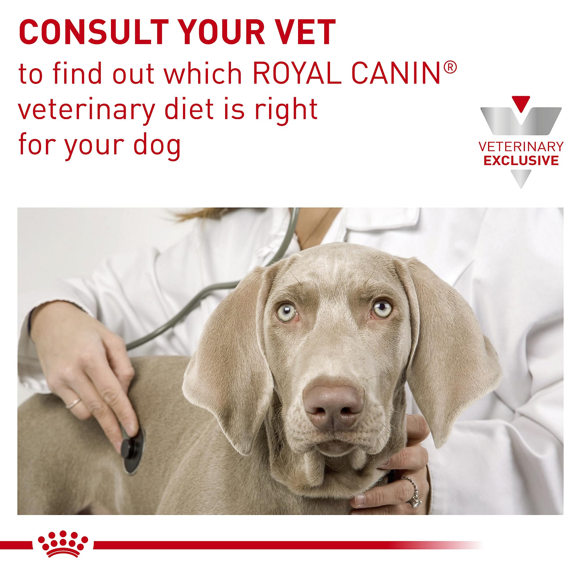 Royal Canin Régime Vétérinaire Hypoallergénique Mod Calorie, vitamines B et acides aminés.
