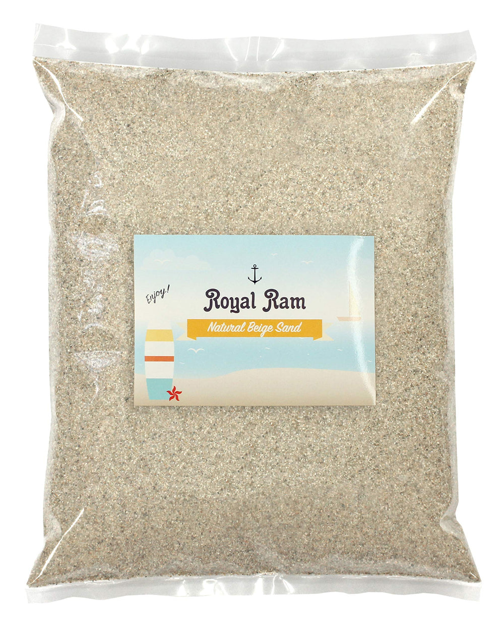 Sable beige naturel Royal Ram, idéal pour décorations et textures.
