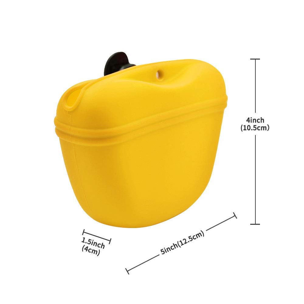 Sac silicone RoyalCare avec fermeture magnétique pour un accès rapide.