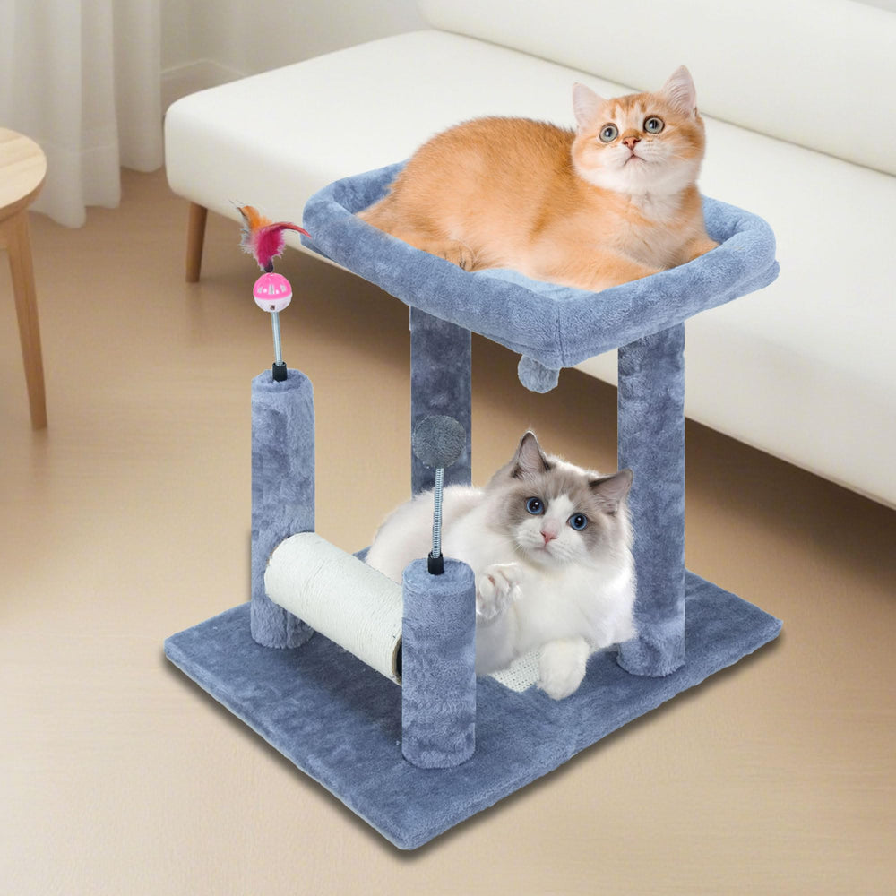 Roypet jouet plume pendante — stimulation interactive pour chats curieux.