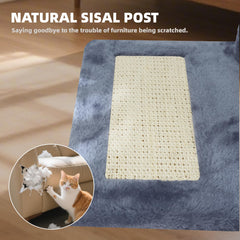 Roypet matériaux sisal et peluche durables, sécurité et durabilité pour votre chat.