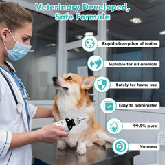 ROZJOVU Charbon Actif Chiens Sans OGM Sans Gluten - formule sûre.