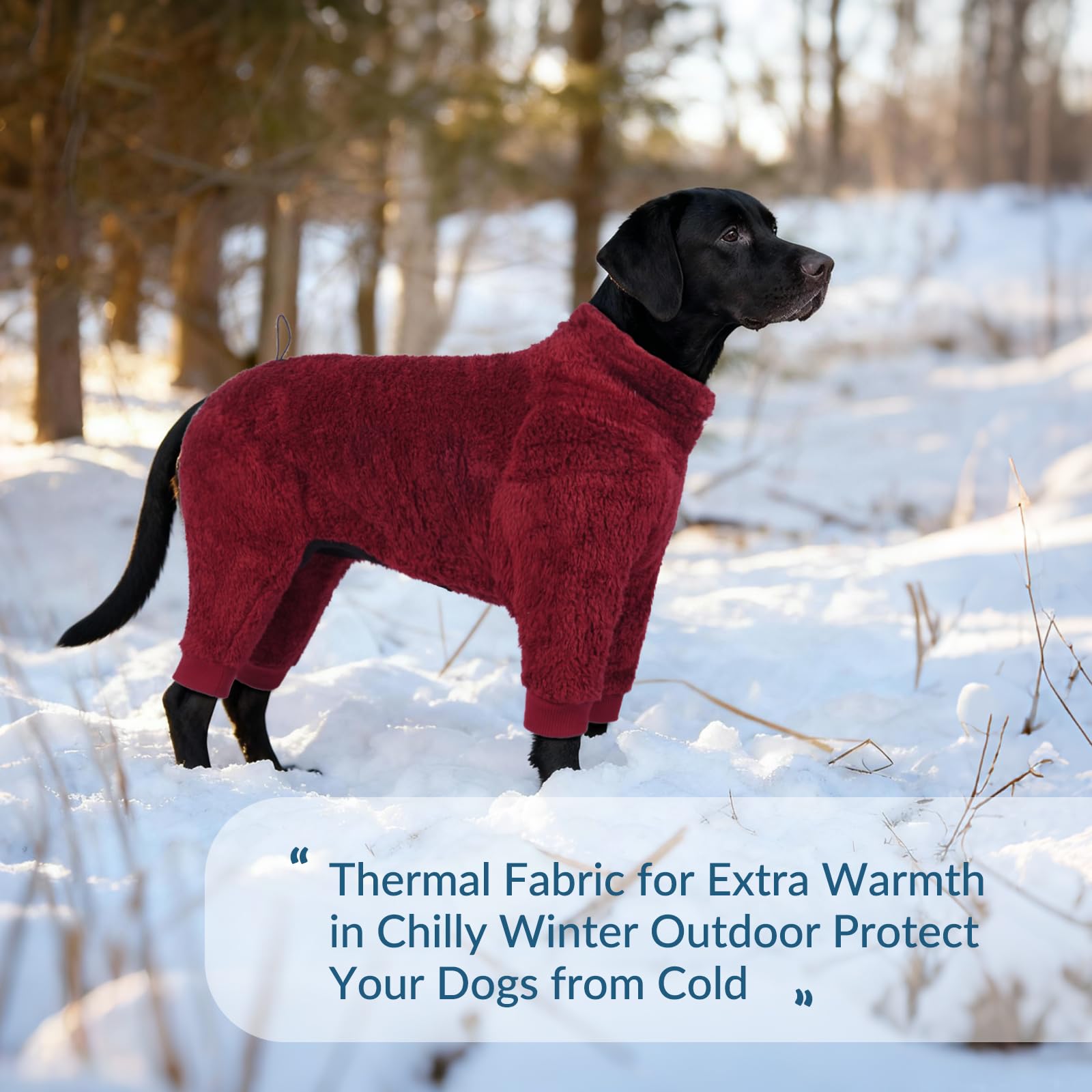 ROZKITCH ajustement hiver-col-chien: maintien et chaleur personnalisés