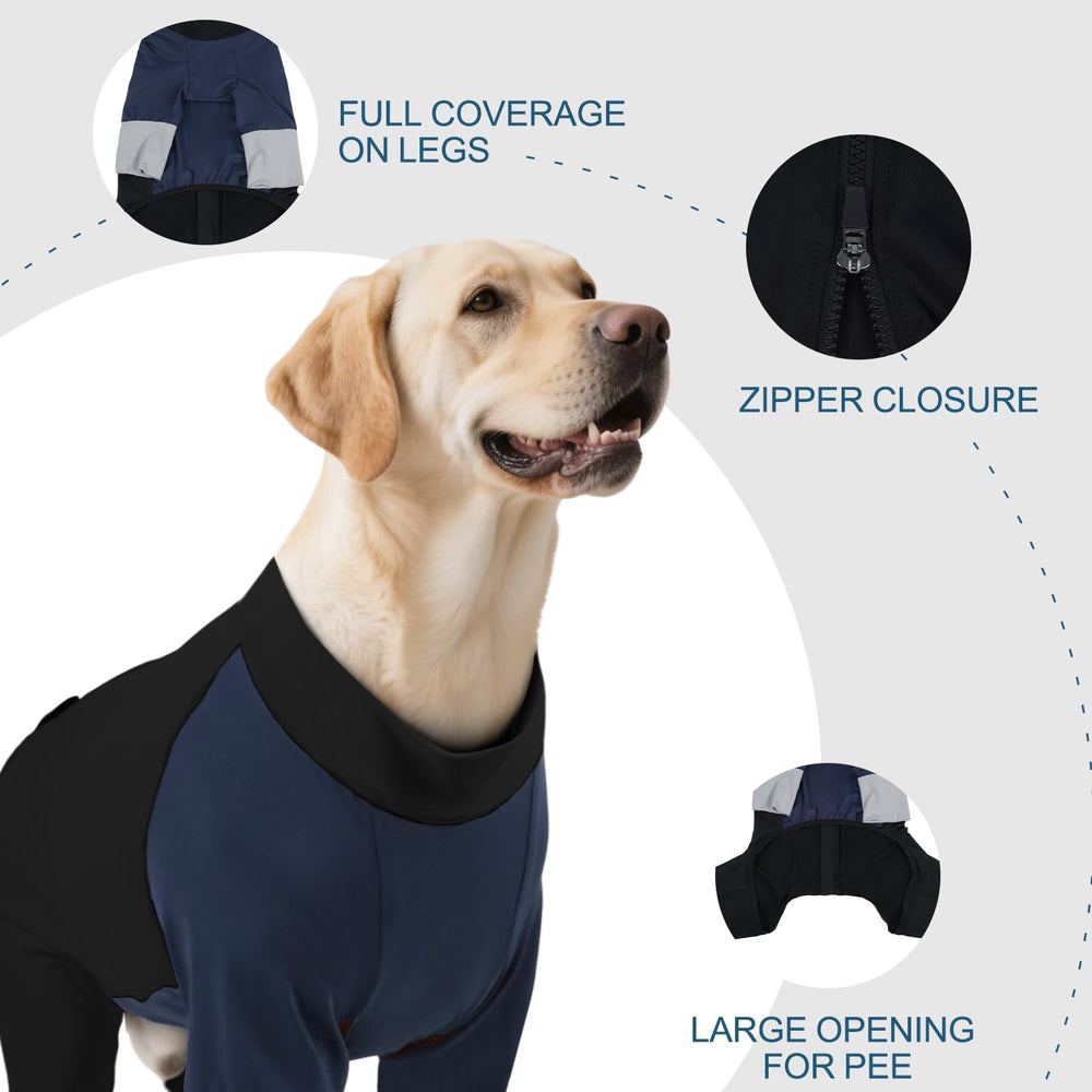 ROZKITCH chemise-chien respirant pour grandes races et activités.