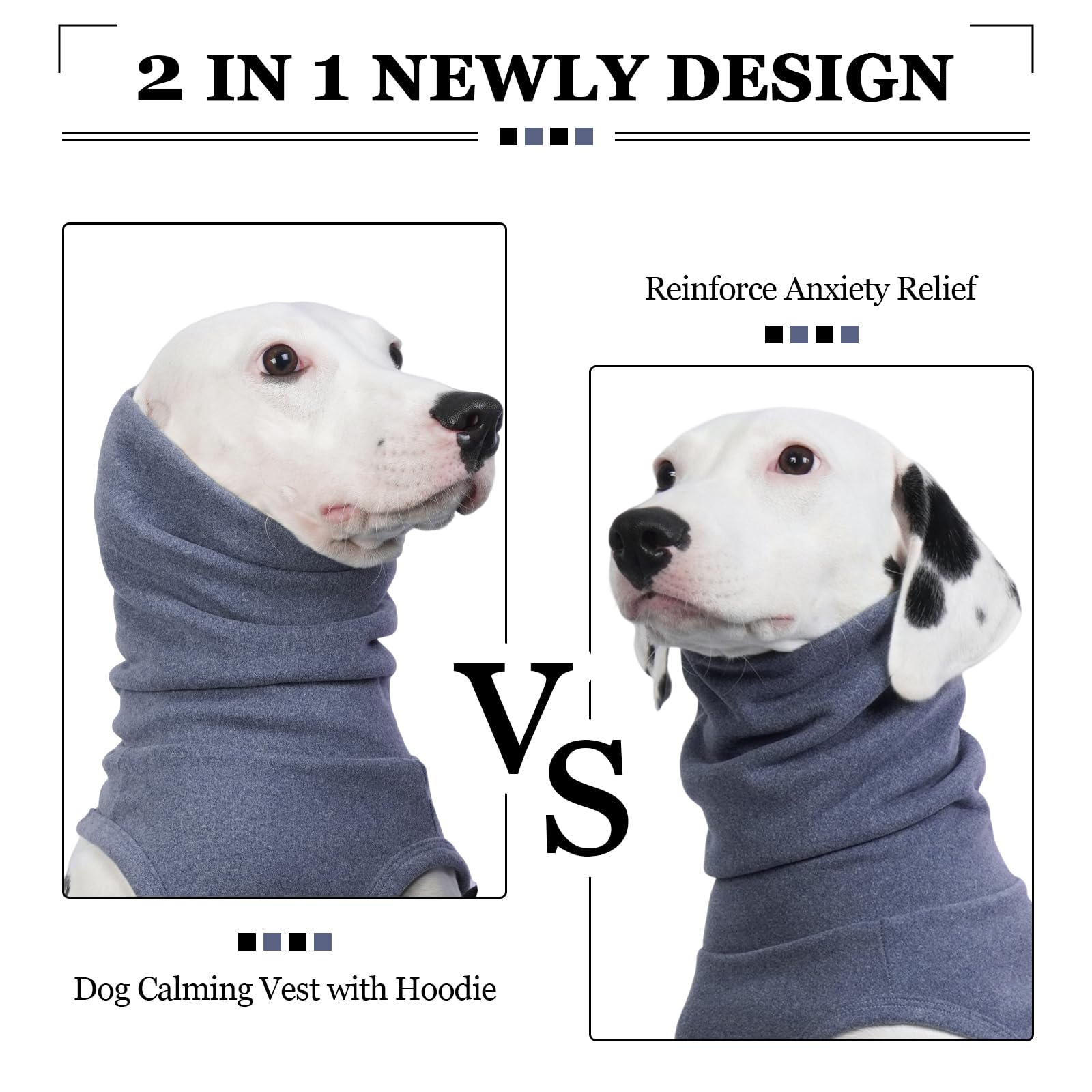 ROZKITCH capuche/snood pour protection et intimité du chien.