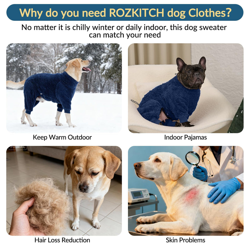 rozkitch design quatre pattes pour une couverture plus complète.
