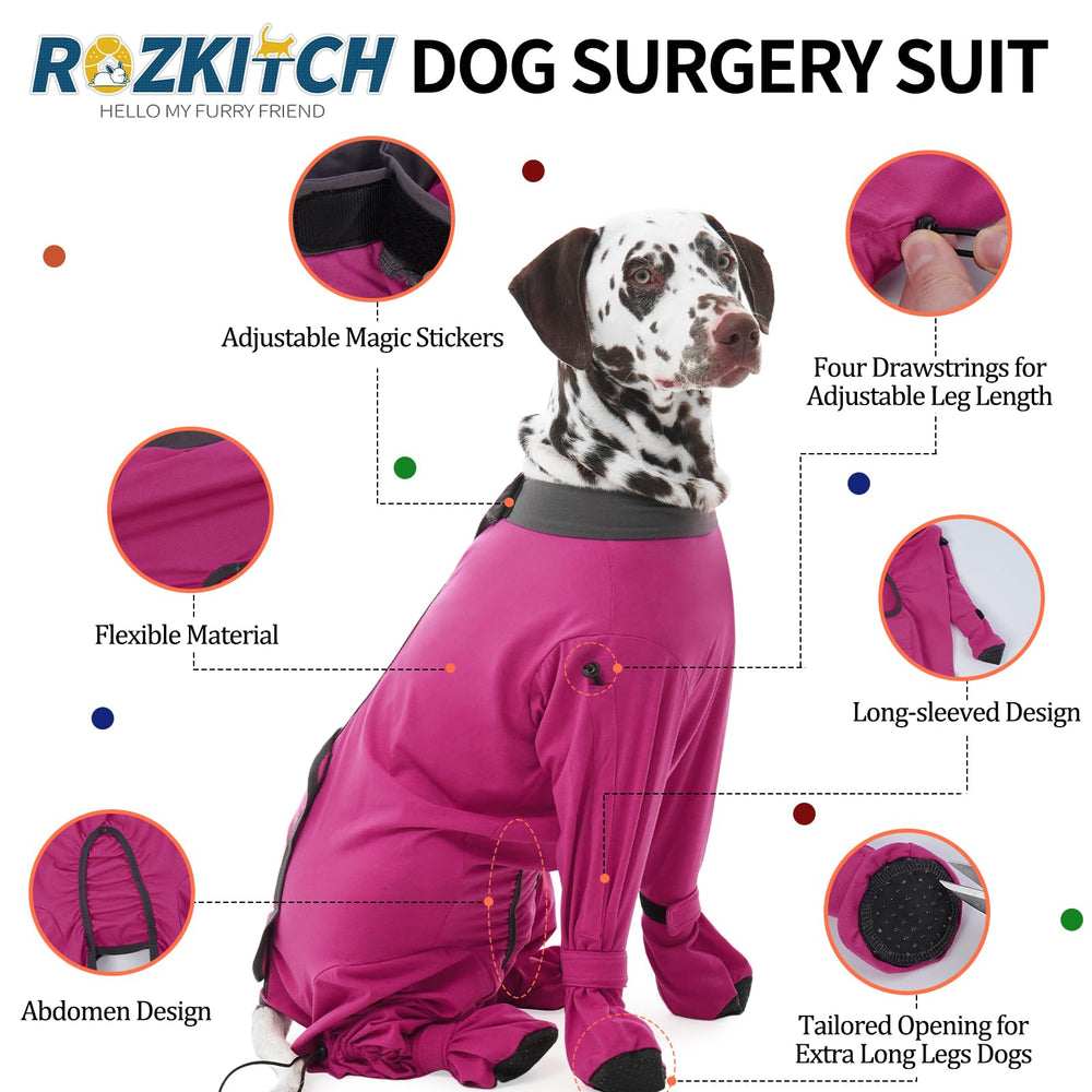 ROZKITCH fermeture magique dos – ajustement rapide et personnalisé pour chaque morphologie canine.