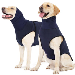 ROZKITCH Gilet anxiété chien respirant bleu marine, aide à rester calme.