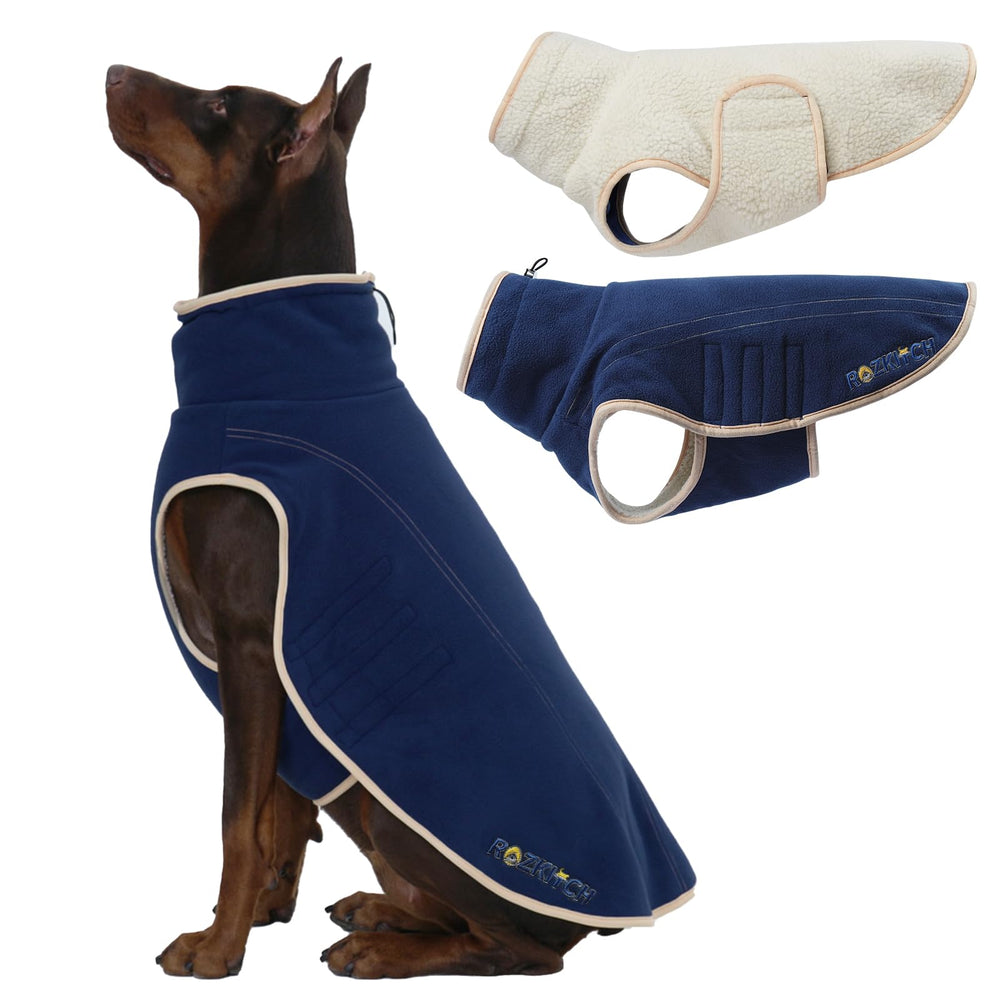 ROZKITCH manteau grand-doux-polaire pour chien, chaleur durable