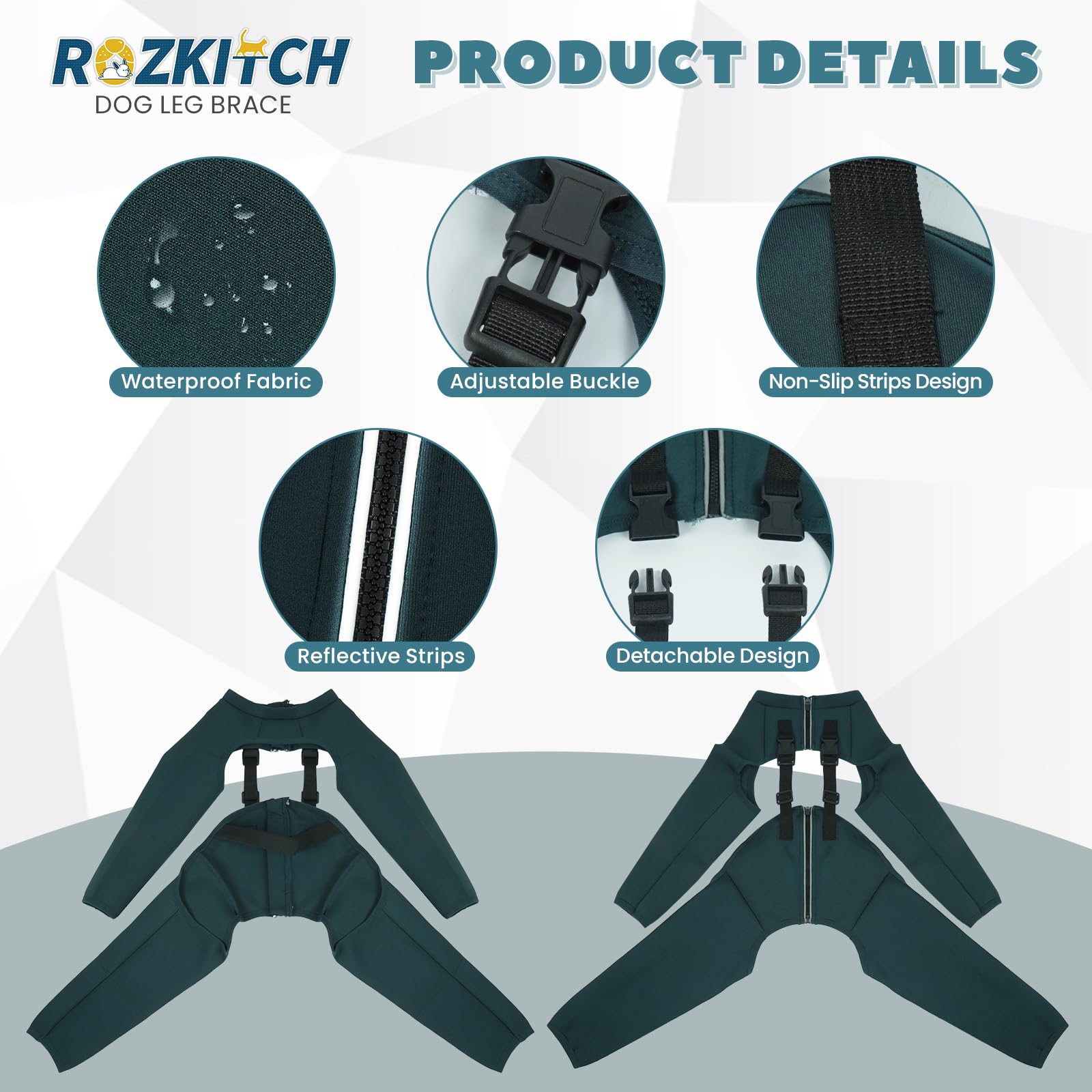 Tissu neoprene ROZKITCH imperméable et respirant.