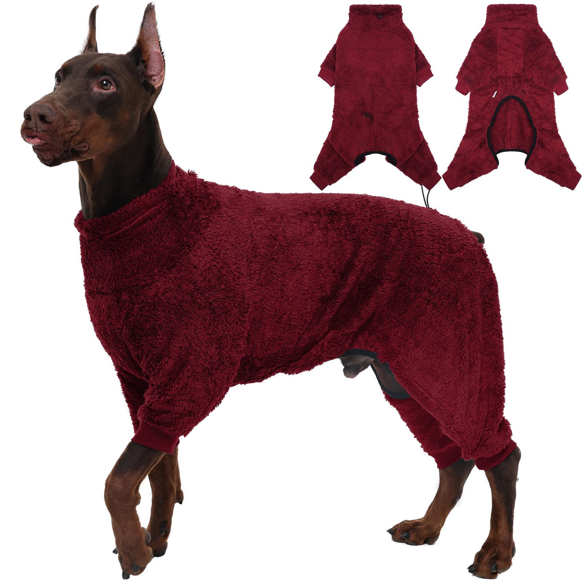 ROZKITCH pyjama chien-douillet: chaleur légère pour balades hivernales
