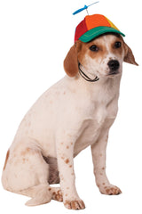 Rubies chapeau hélice pour chat, idéal pour photos amusantes et fêtes.