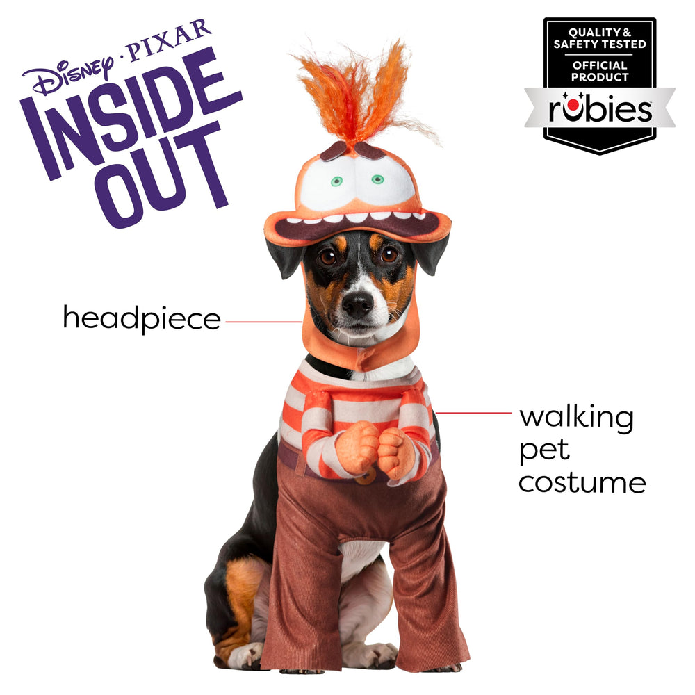 Rubies Disney Inside Out, costume pour chat taille L, vue de dos