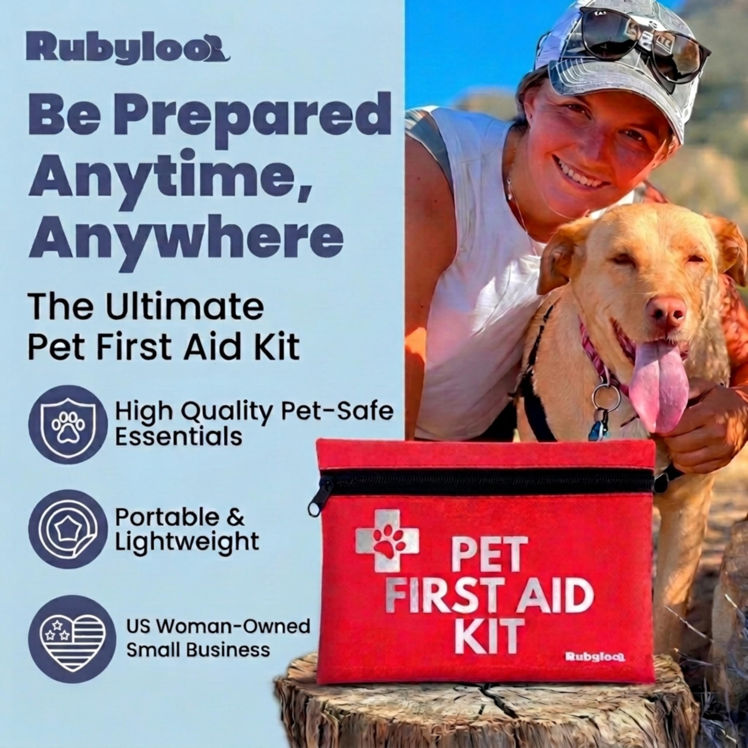 Rubyloo couverture thermique pour chien, maintien de la chaleur lors des trajets.