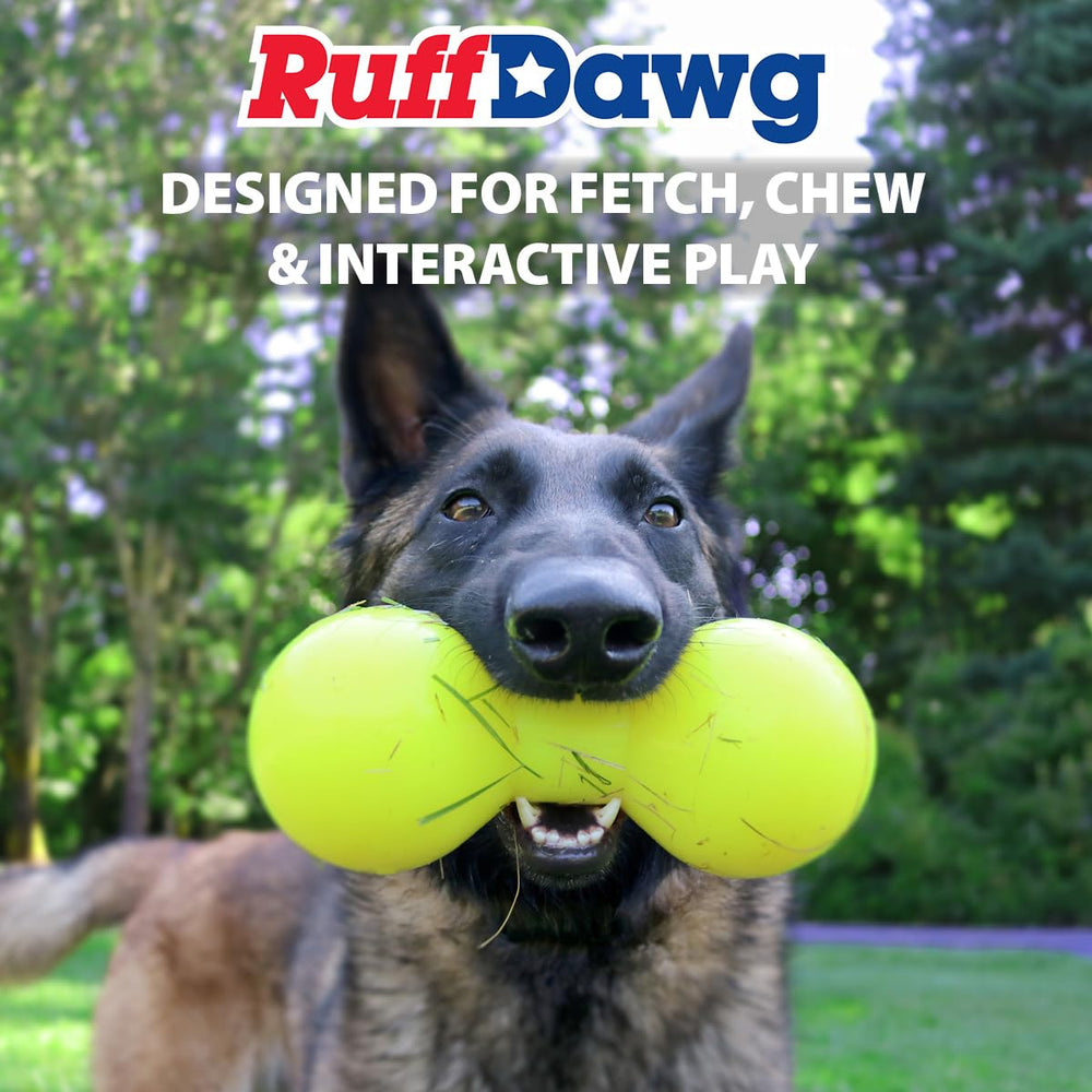 Ruff Dawg Big Dawg fabrication americaine et materiaux sans BPA latex et phtalates.