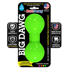 Ruff Dawg Big Dawg jouet-indestructible en haltère pour mordilage et récupération.