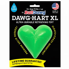 Jouet qui rebondit, Ruff Dawg-Hart XL stimule l’interaction.