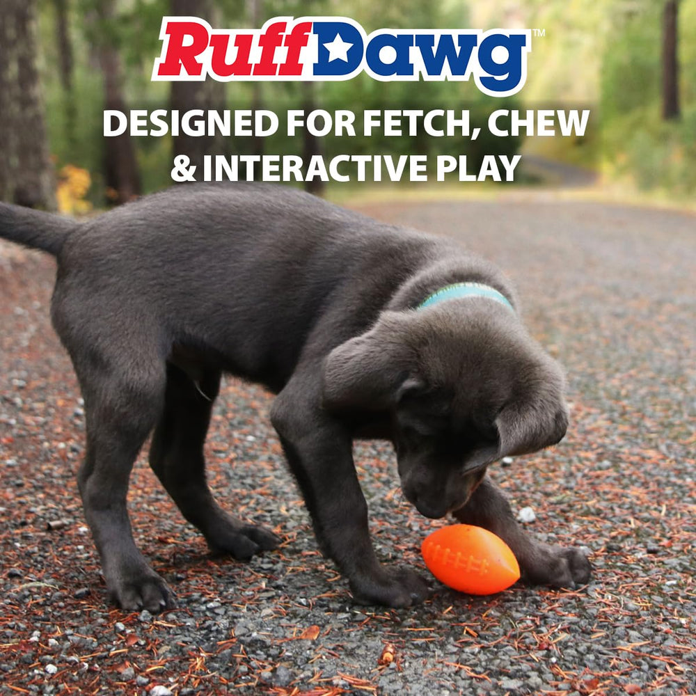 Ruff Dawg Football XL – securite-dents-gencives: doux pour les dents et gencives lors du jeu.