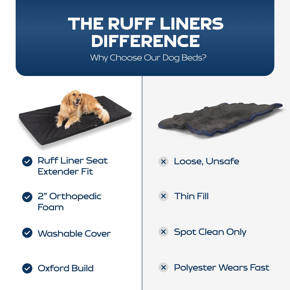 Ruff Liners XL extension de siege xl compatible surface continue et stabile.