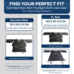 Ruff Liners XL housse imperméable Oxford 600D protège contre les liquides.