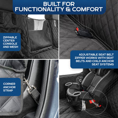 Ruff Liners XL protège les portes avec inserts de fenêtre et attaches auto-agrippantes.
