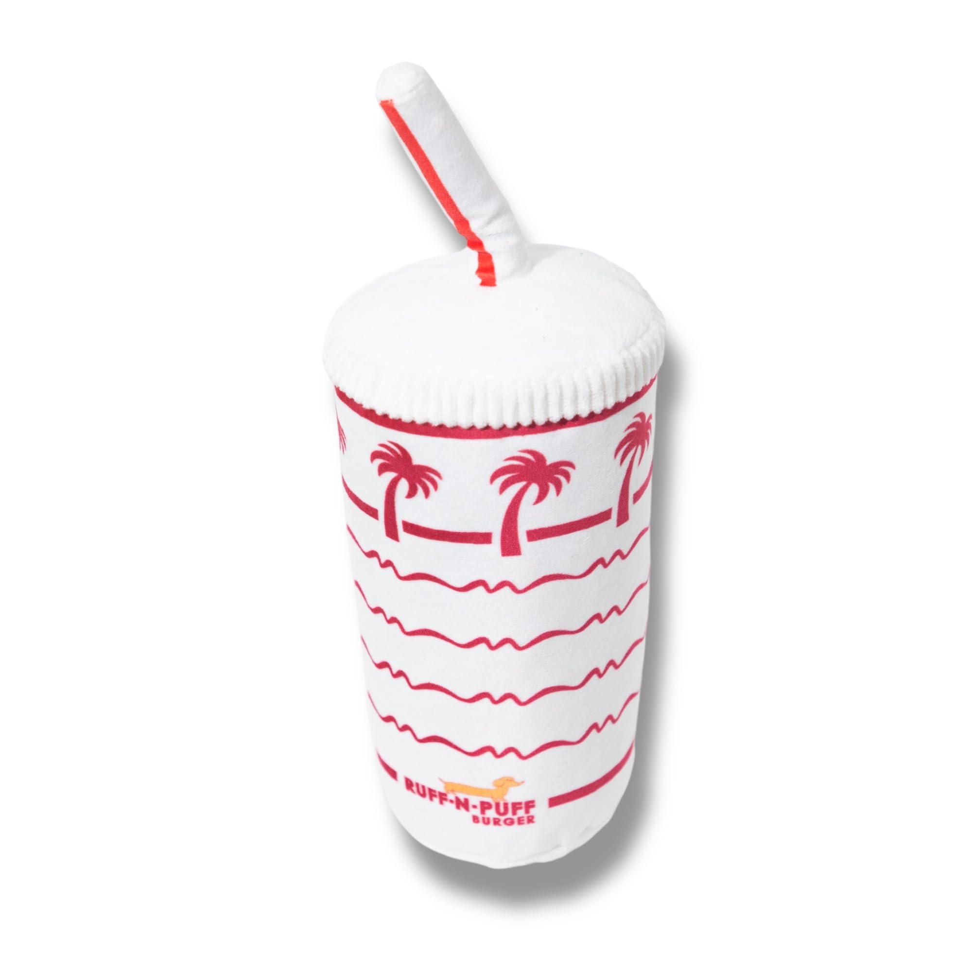 Ruff Puff Doudou Peluche Crissant, texture tendre et son engageant pour l’amusement.
