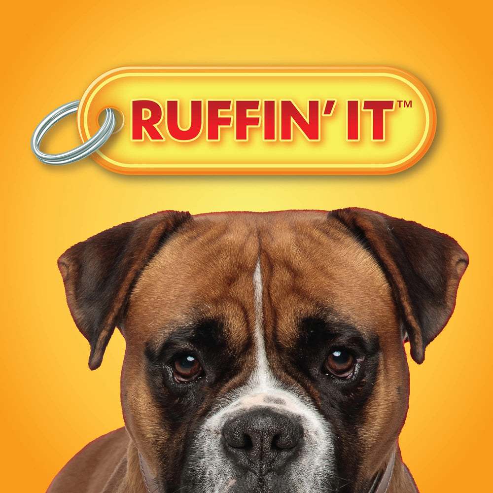 Ruffin' It Écureuil peluche douce-robuste — idéal pour lancer et ramasser