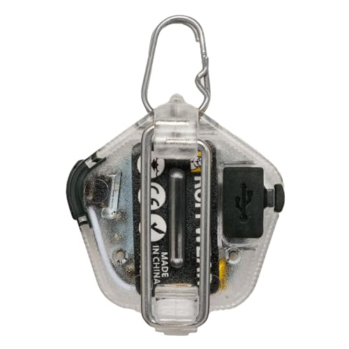 Beacon Ruffwear vu de dos, repérage rapide dans l obscurité.