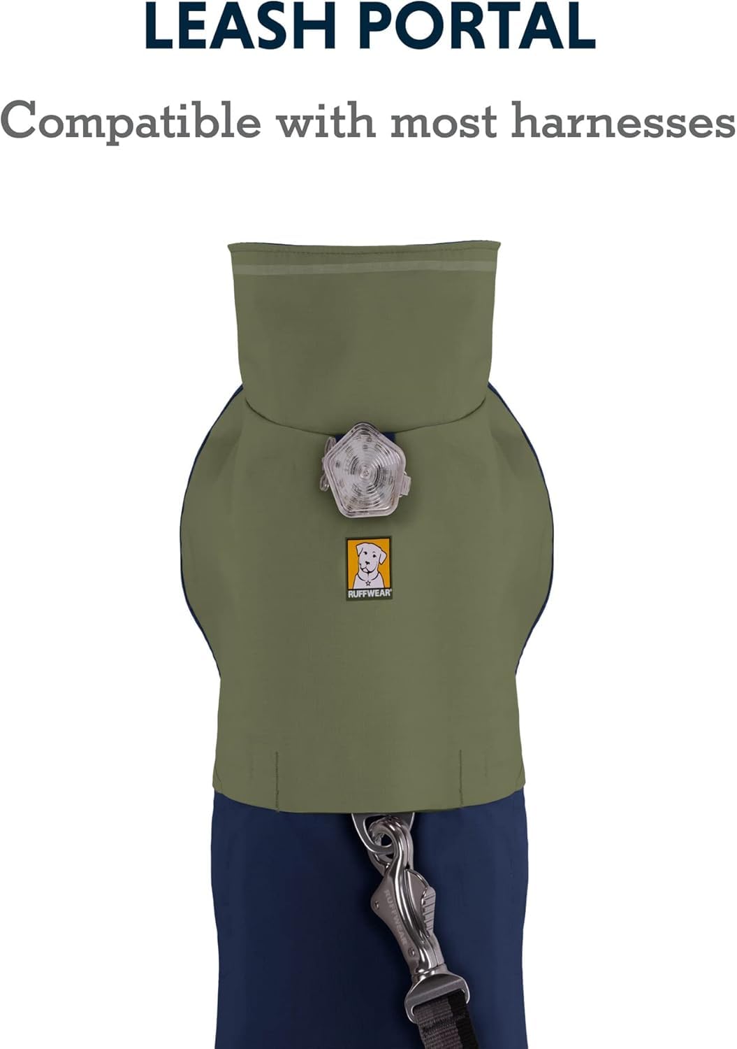 Boucles de fermeture latérales Ruffwear Sun Shower pour enfiler rapidement