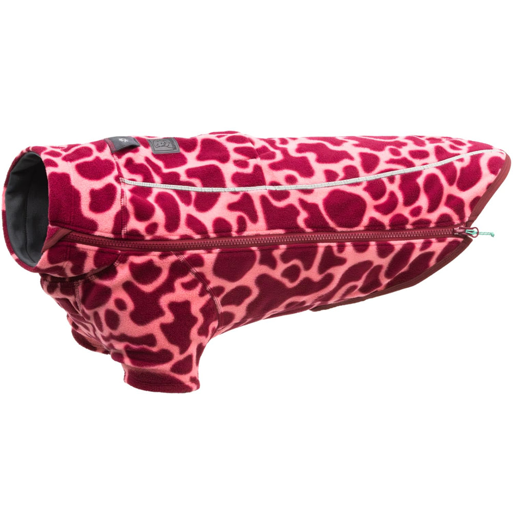 Ruffwear Climate Changer XXS, vue d’ensemble, chaleur douce pendant les promenades par temps froid.