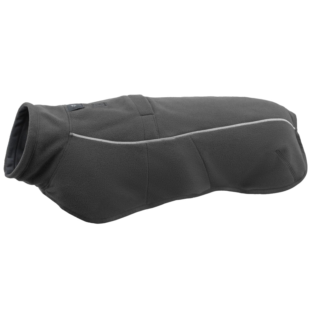 Ruffwear Climate Changer, vue d’ensemble montrant la veste légère et chaude pour chien.