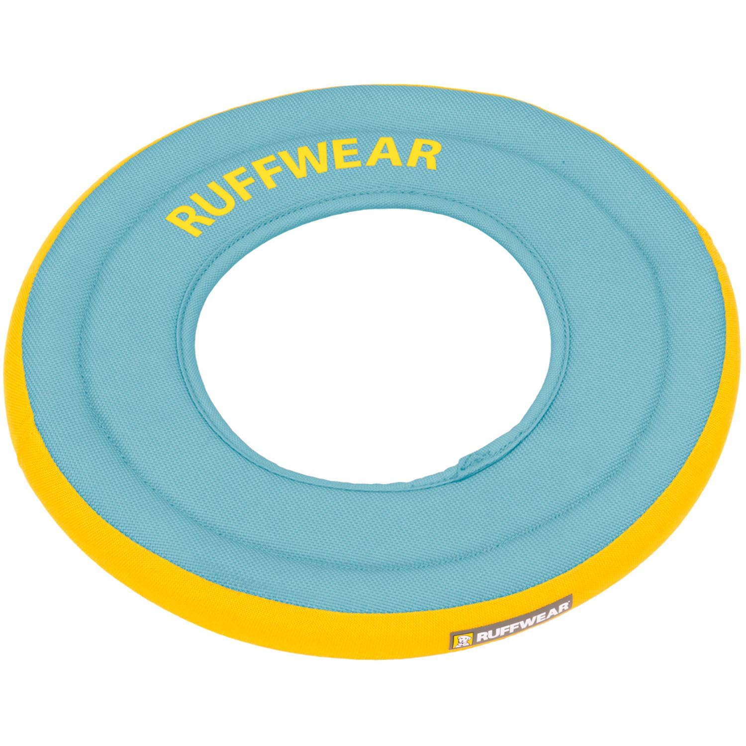 Ruffwear Hydro Plane, disque-volant flottant en mousse, visibilité élevée sur l’eau pour des jeux aquatiques.