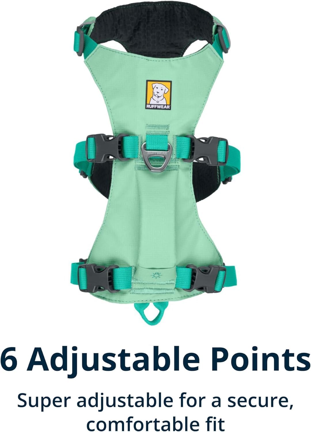 Tissu durable et respirant avec liner anti-tache Ruffwear Flagline.