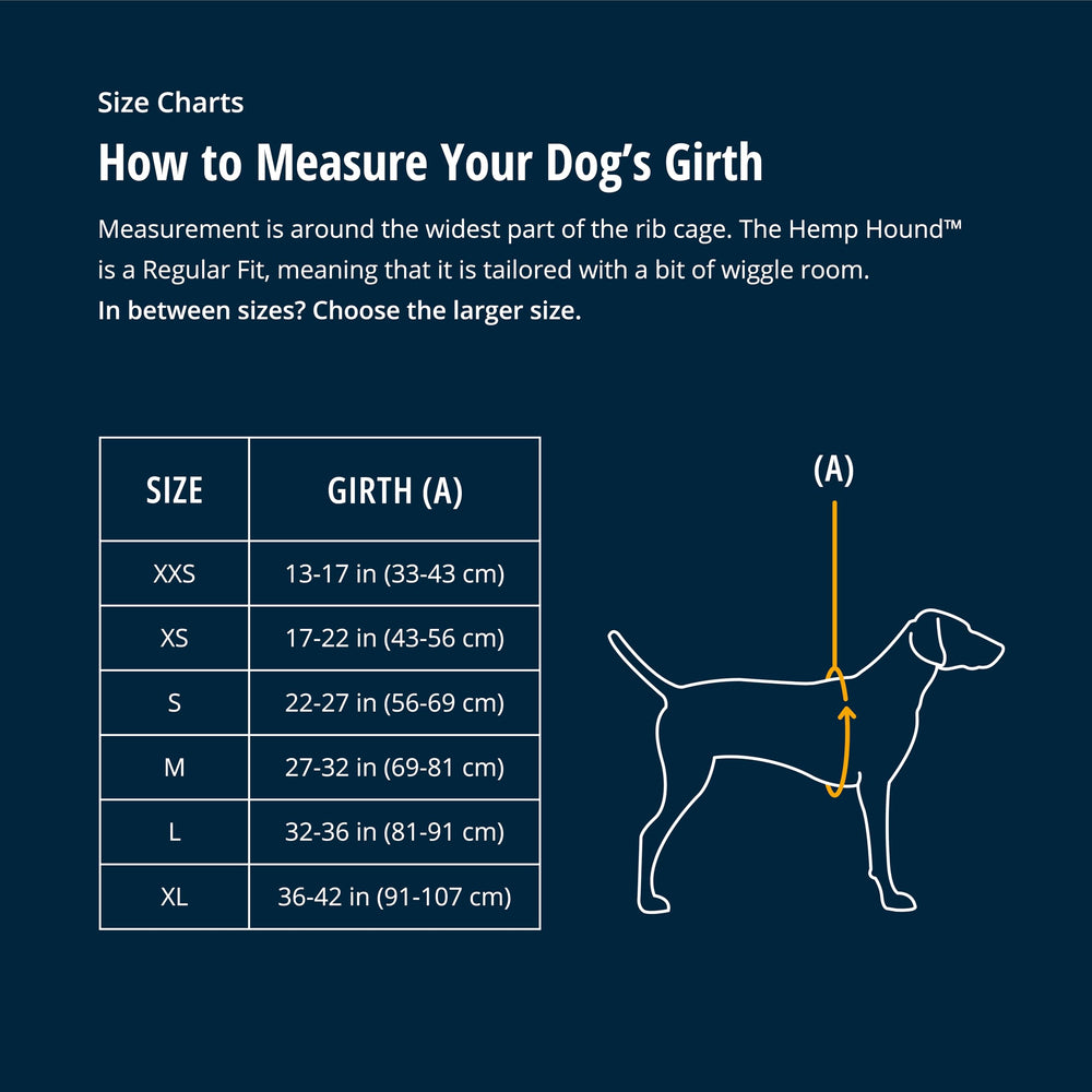 Ruffwear Hemp Hound Pull vue avant, fermeture zippée facilitant l'enfilage et le maintien.