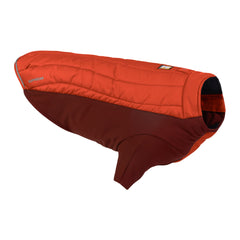 Ruffwear Powder Hound veste hivernale vue avant, chaleur durable pour chien actif