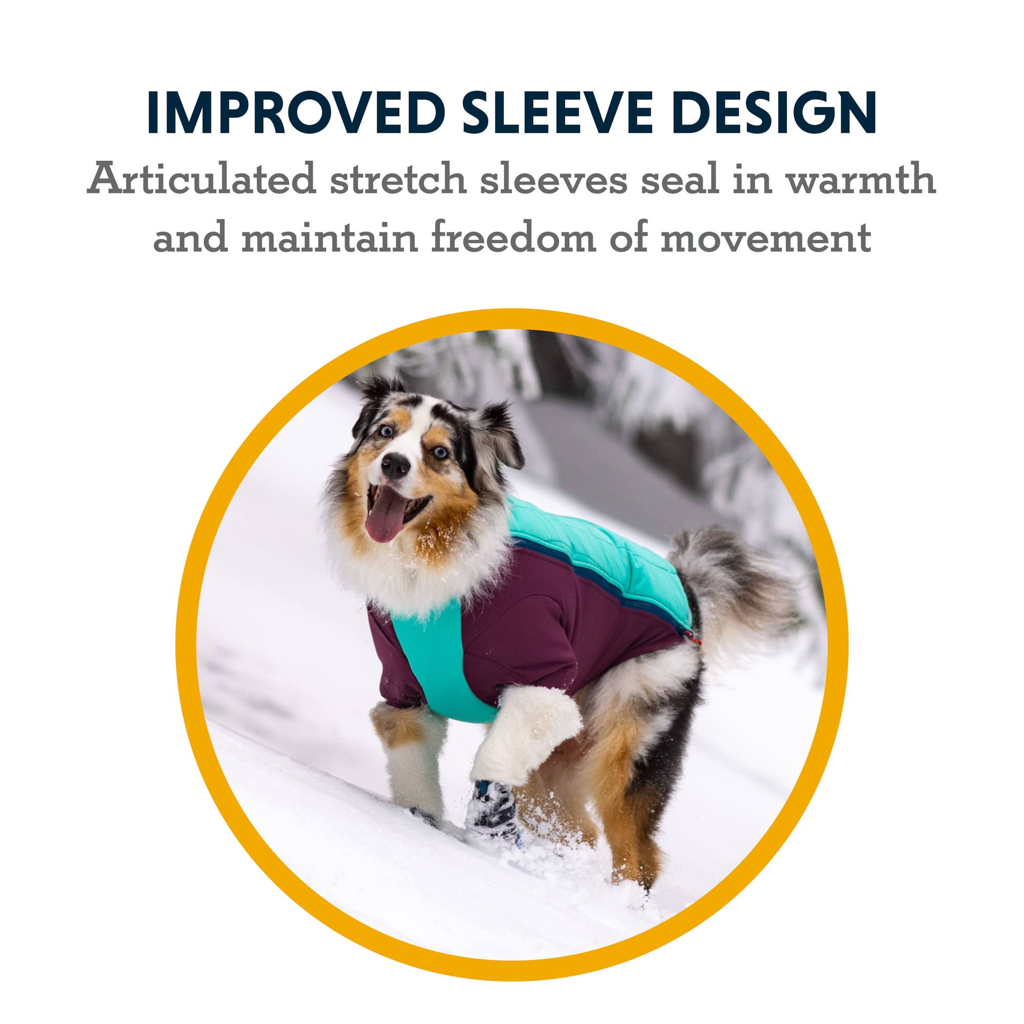 Ruffwear Powder Hound boucle intégrée pour Beacon Light vendu séparément.