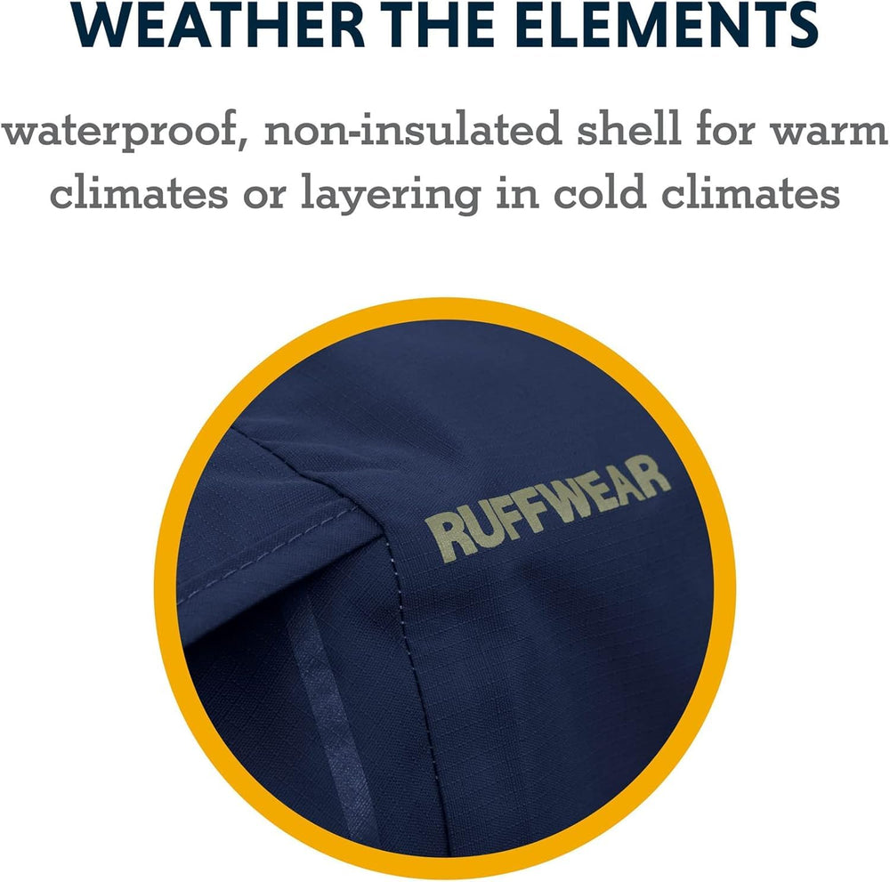 Boucles latérales Ruffwear Sun Shower faciles à encliqueter et retirer