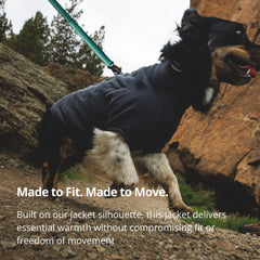 Ruffwear, veste chien vue des manches, légère et flexible.