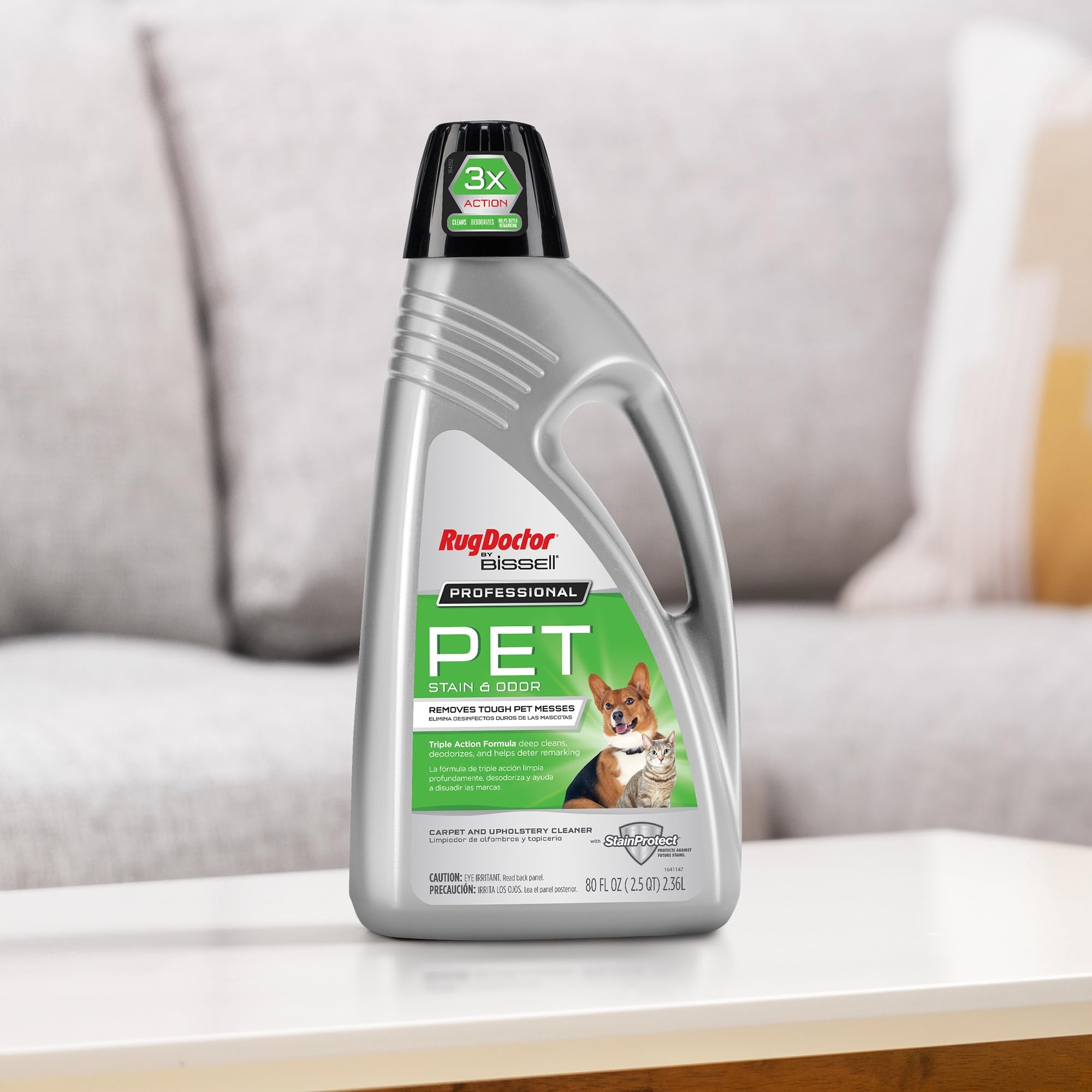 Bouteille Rug Doctor BISSELL de 80 oz prête à l’emploi.