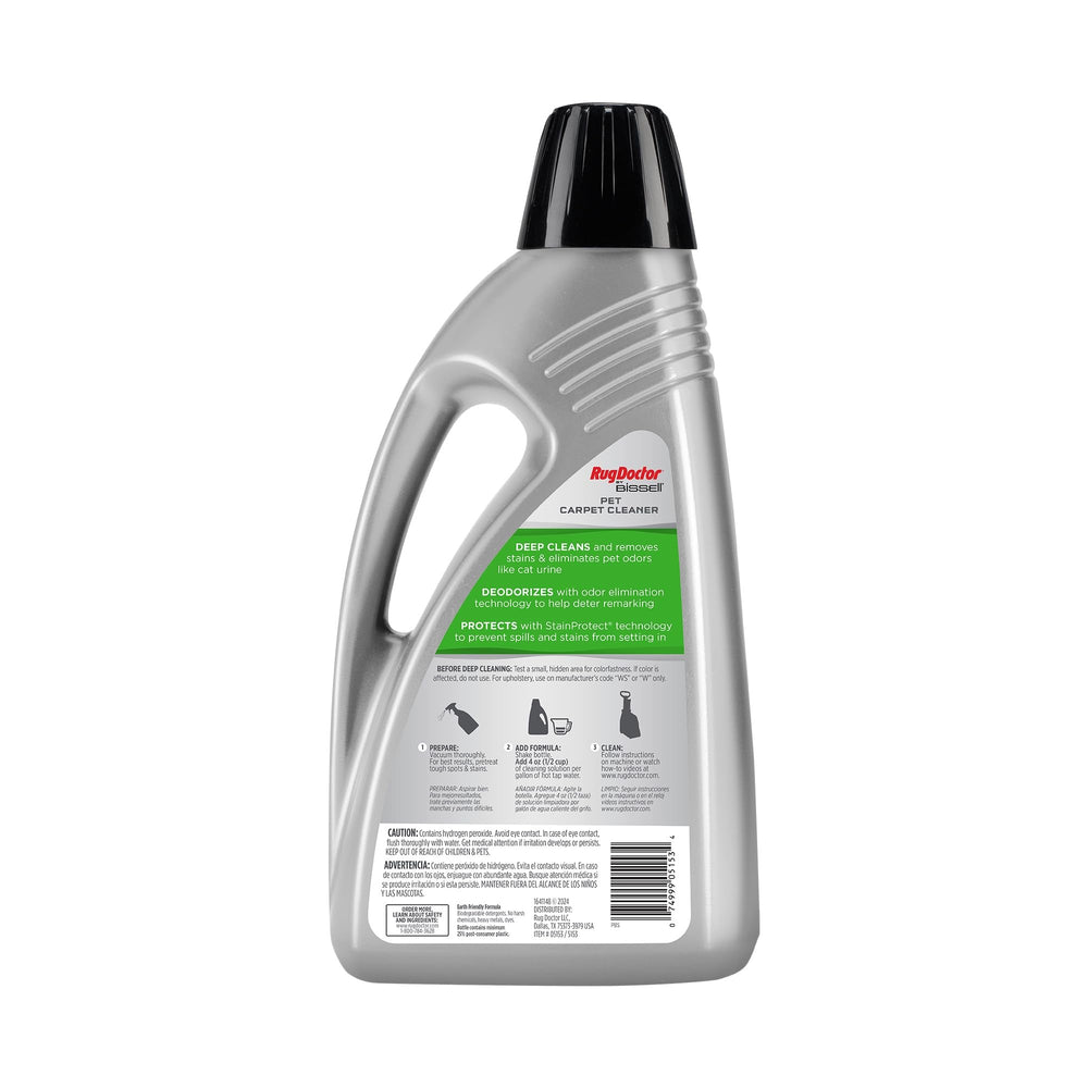 Nettoyage d’urine et de taches difficiles sur moquette avec Rug Doctor BISSELL.