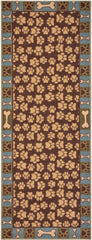 RugStylesOnline tapis pattes et os design vivant pour espaces intérieurs