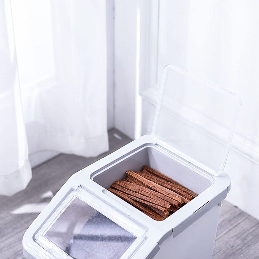 RUIAN Capacité 10 kg, parfait pour croquettes et céréales.