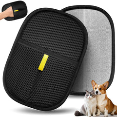 Gant anti-poils Ruistarhuan utilisé sur chiens et chats pour attirer les poils.