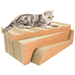 RUMUUKE Tapis-Griffes Chat 3-pack, face double-face protège efficacement les meubles.
