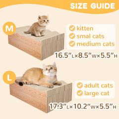 RUMUUKE Tapis-Griffes Chat 3-pack, grande surface de griffage pour confort du chat.